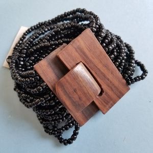 Anthropologie Artisan Bead Bracelet